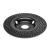 Disc circular slefuit, modelat, raspel, pentru lemn, plastic, cauciuc, beton celular, convex, 125x22.2 mm, Dedra GartenVIP DiyLine