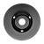 Disc circular slefuit, modelat, raspel, pentru lemn, plastic, cauciuc, beton celular, gradatie III, 125x22.2 mm, Dedra GartenVIP DiyLine