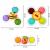 Set 3 jucarii interactive, model "POP UP SENSORY FIDGET SPINNER" pentru copii sau bebelusi FAVLine Selection