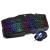 Kit tastatura si mouse gaming, iluminata, usb, 104 taste, rii MultiMark GlobalProd