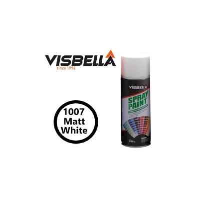 Spray vopsea Visbella Alb Mat 400ml Cod: 1007 Automotive TrustedCars