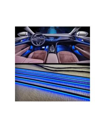 Set 21 lumini ambientale LED RGB DIGITAL ( poate afisa mai multe culori in acelasi timp pt. banda LED - tip apa curgartoare )  cu aplicatie BTT Cod:  HH-22021DIG Automotive TrustedCars