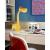 Lampa de birou, Jumi, model girafa, lumina LED reglabila, galben, 10x25x40 cm GartenVIP DiyLine