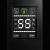 Dezumidificator si Purificator de Aer 2-in-1, Afisaj Temperatura/Umiditate, Randament 650ml/zi, Putere 90W, Anti-Mucegai, Telecomanda, Negru