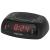 Radio FM cu Ceas si Alarma, Display LED Rosu si Functie de Reglare a Intensitatii Luminii