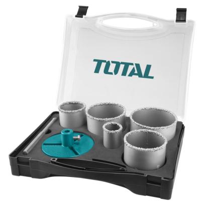 TOTAL - SET CAROTE ZIDARIE 33MM, 53MM, 67MM, 73MM, 83MM PowerTool TopQuality