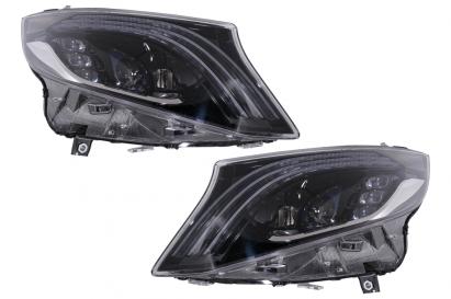 Faruri Full LED Mercedes V-Class W447 (2016-2020) Negru Performance AutoTuning
