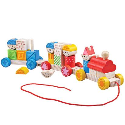 Trenuletul colorat cu forme PlayLearn Toys