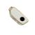 Husa Cheie Bmw, 2023, G07, G70, G09, Tpu, Alb cu contur auriu AutoProtect KeyCars
