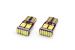 Bec de pozitie tip LED Canbus T10 W2.1x9.5 W5W, 12V 2.2W, 18 SMD , culoare alb , AMIO, set 2 buc AutoDrive ProParts