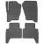 Set covorase auto din cauciuc Land Rover Range Rover Sport I 2005 - 2012; Negru AutoDrive ProParts