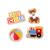 Puzzle din lemn - Jucarii (8 piese) PlayLearn Toys