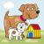 Baby puzzle - Animalute jucause (3,4 si 5 piese) PlayLearn Toys