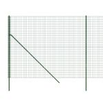 Gard plasă de sârmă, verde, 1,6x25 m, oțel galvanizat GartenMobel Dekor
