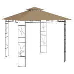 Pavilion, gri taupe, 3x3x2,7 m, 160 g/m² GartenMobel Dekor