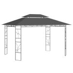 Pavilion, antracit, 4x3x2,7 m, 160 g/m² GartenMobel Dekor