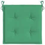 Perne scaune de grădină 6 buc. verde 50x50x3 cm țesătură Oxford GartenMobel Dekor