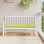 Pernă de bancă de grădină, verde, 150x50x3 cm, textil oxford GartenMobel Dekor