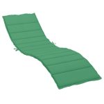 Pernă de șezlong, verde, 200x70x3 cm, textil oxford GartenMobel Dekor