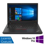 Laptop Refurbished LENOVO ThinkPad T480, Intel Core i5-8250U 1.60 - 3.40GHz, 8GB DDR4, 256GB SSD, 14 Inch Full HD, Webcam + Windows 10 Pro NewTechnology Media