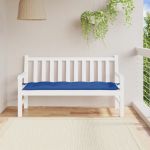 Pernă bancă de grădină, albastru, 150x50x7 cm, material oxford GartenMobel Dekor