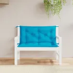 Perne bancă de grădină 2buc., albastru deschis, țesătură oxford GartenMobel Dekor