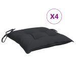 Perne de scaun, 4 buc., negru, 50x50x7 cm, textil oxford GartenMobel Dekor