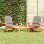 Set mobilier de grădină Adirondack, 3 piese, lemn masiv acacia GartenMobel Dekor