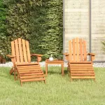 Set mobilier de grădină Adirondack, 3 piese, lemn masiv acacia GartenMobel Dekor