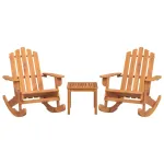 Set mobilier de grădină Adirondack, 3 piese, lemn masiv acacia GartenMobel Dekor