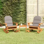 Set mobilier de grădină Adirondack, 3 piese, lemn masiv acacia GartenMobel Dekor