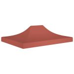 Acoperiș pentru cort de petrecere, cărămiziu, 4 x 3 m, 270 g/m² GartenMobel Dekor
