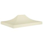 Acoperiș pentru cort de petrecere, crem, 4,5 x 3 m, 270 g/m² GartenMobel Dekor