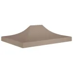 Acoperiș pentru cort de petrecere, gri taupe, 4 x 3 m, 270 g/m² GartenMobel Dekor