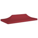 Acoperiș pentru cort de petrecere, vișiniu, 6 x 3 m, 270 g/m² GartenMobel Dekor