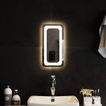Oglindă de baie cu LED, 20x40 cm GartenMobel Dekor