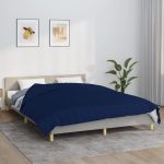Pătură grea, albastru, 200x220 cm, 13 kg, textil GartenMobel Dekor