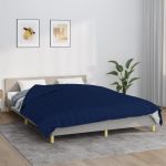 Pătură grea, albastru, 220x230 cm, 11 kg, material textil GartenMobel Dekor