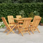 Set mobilier de grădină, 7 piese, lemn masiv de tec GartenMobel Dekor