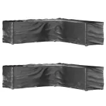 Husă mobilier de grădină formă în L, 20 ocheți, 300x300x90 cm GartenMobel Dekor