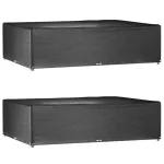 Huse mobilă grădină, 2 buc, 16 ocheți 300x200x75cm, rectangular GartenMobel Dekor