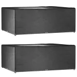 Huse mobilă grădină, 2 buc, 16 ocheți 300x250x90cm, rectangular GartenMobel Dekor