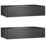 Huse pentru mobilier grădină, 12 ocheți, 315x180x75 cm, pătrat GartenMobel Dekor