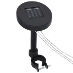 Instalație de lumini cu LED pentru foișor, cu panou solar GartenMobel Dekor