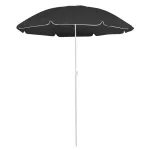 Umbrelă de soare exterior, stâlp din oțel, antracit, 180 cm GartenMobel Dekor