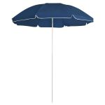 Umbrelă de soare de exterior, stâlp din oțel, albastru, 180 cm GartenMobel Dekor