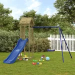 Set de joacă pentru exterior, lemn de pin impregnat GartenMobel Dekor
