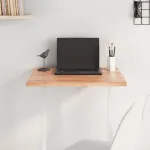 Blat de masă maro deschis 60x50x2 cm, lemn masiv stejar tratat GartenMobel Dekor