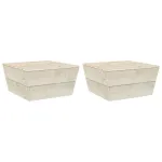 Mese de grădină, 2 buc., 60 x 60 x 30 cm, lemn de molid tratat GartenMobel Dekor