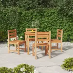 Set de sufragerie de grădină, lemn masiv de tec, 5 piese GartenMobel Dekor